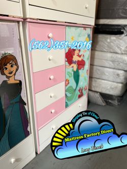 Little mermaid closet wardrobe dresser ropero armoire Nuevo