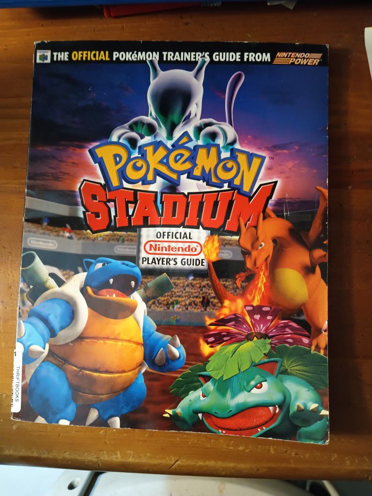 Pokemon Stadium Player's Guide 