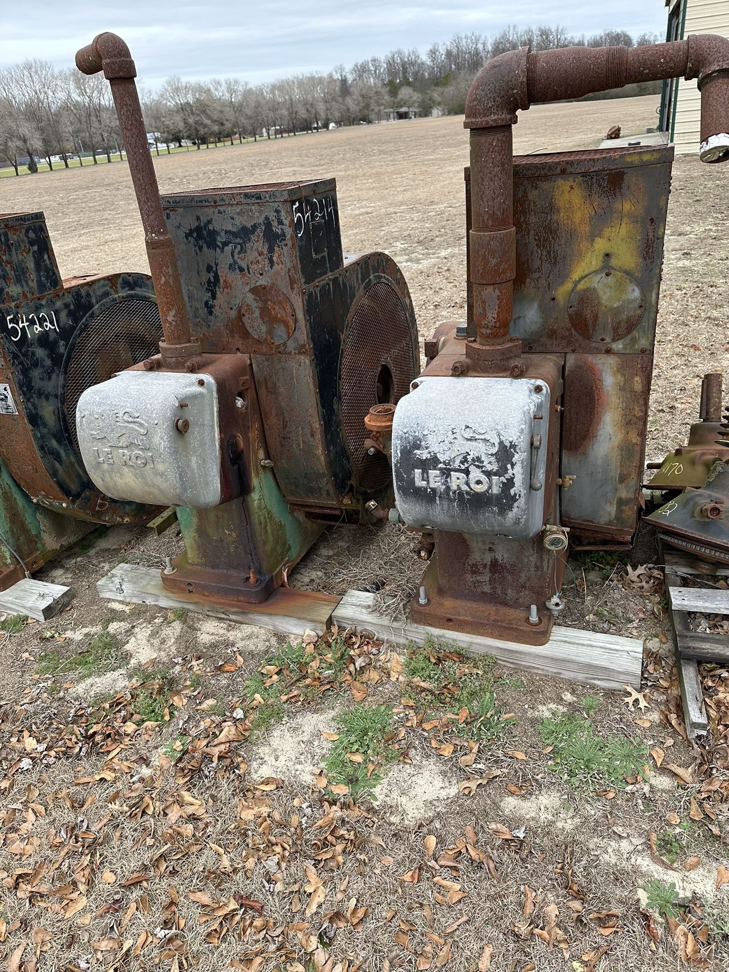 Antique Oilfield Engines.
