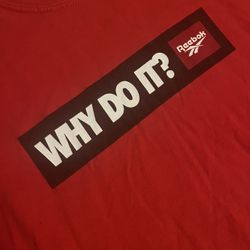 2000s Reebok mock shirt size XL