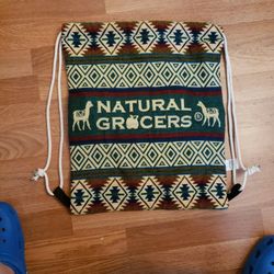 Natural Grocer Drawstring Backpack - $10