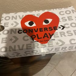 CONVERSE X COMME DES GARCONS PLAY ALL STAR CHUCK '70 OX - BLACK