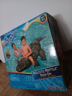Kids pool ride on float