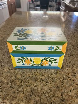 Vintage Recipe Boxes