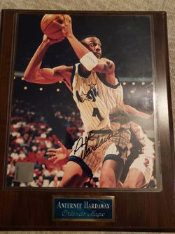 Anfernee "Penny" Hardaway Autograph Plaque 