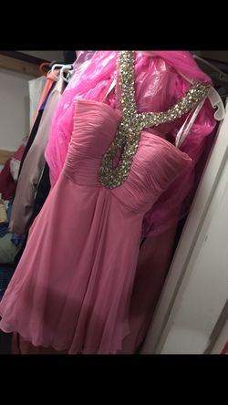 Size 12 Peaches Prom Dress