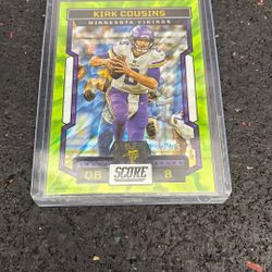 Kirk Cousins Numbered Football Card 82/99