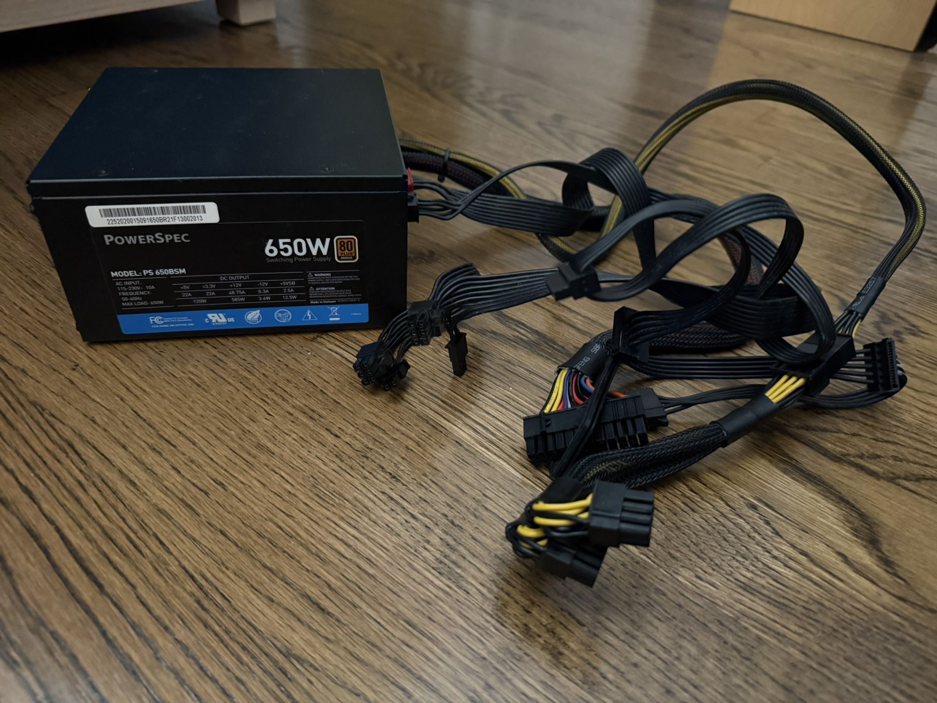 Powerspec 650W Power Supply