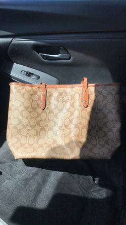 Coach bag. Flaws are on picture.