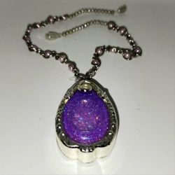 Sofia the First Disney Princess light up amulet necklace untested needs new battery 