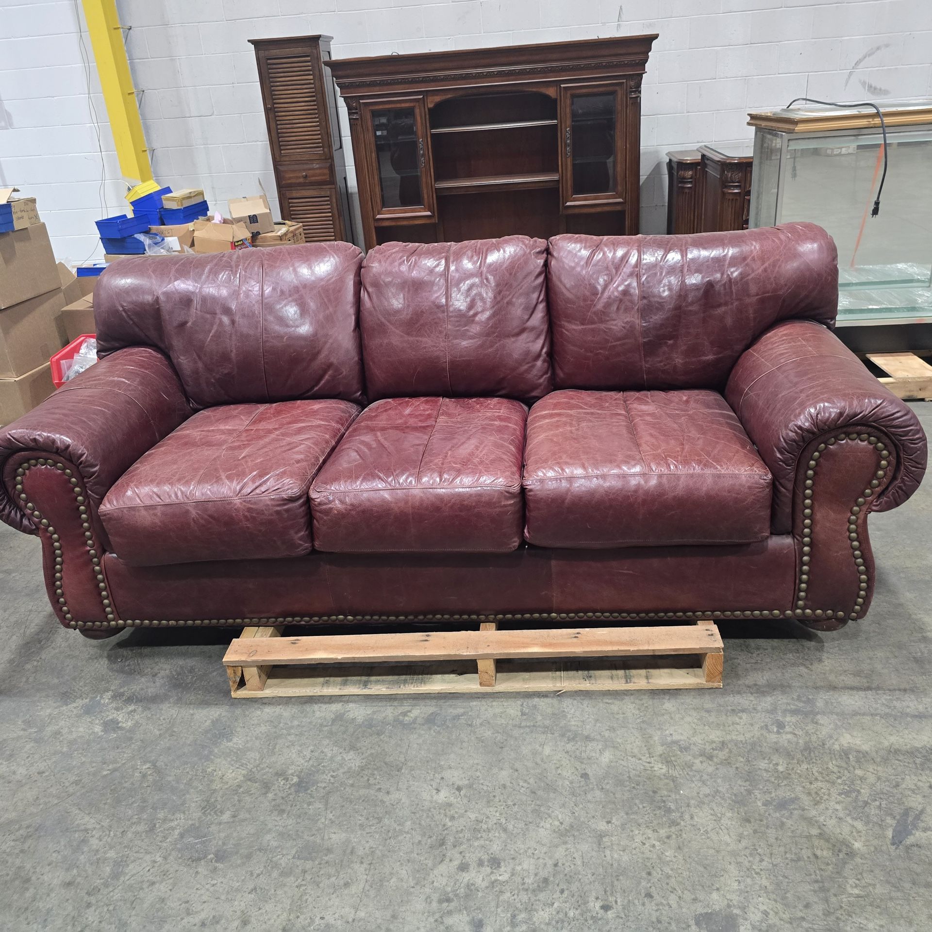 Leather Couch