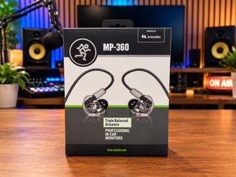 Mackie MP-360 $400 Pro In-Ear Monitors