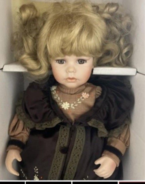 Vintage Porcelain Doll