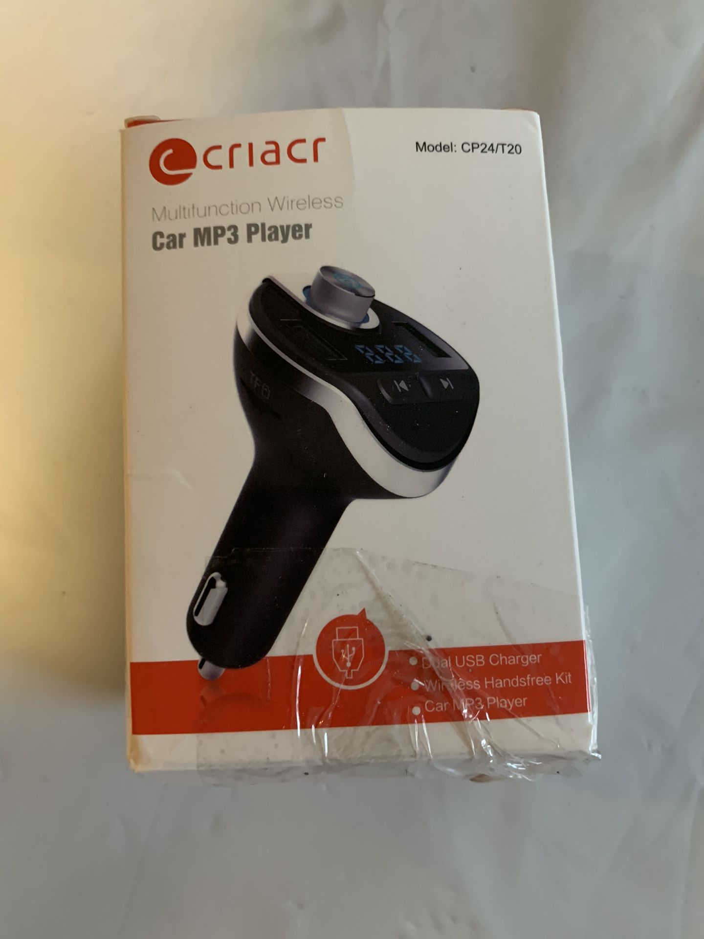 Criacr Car Mp3 Player Model CP24/T20