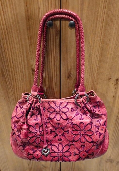 Vintage Brigton Valencia Leather Shoulder Bag