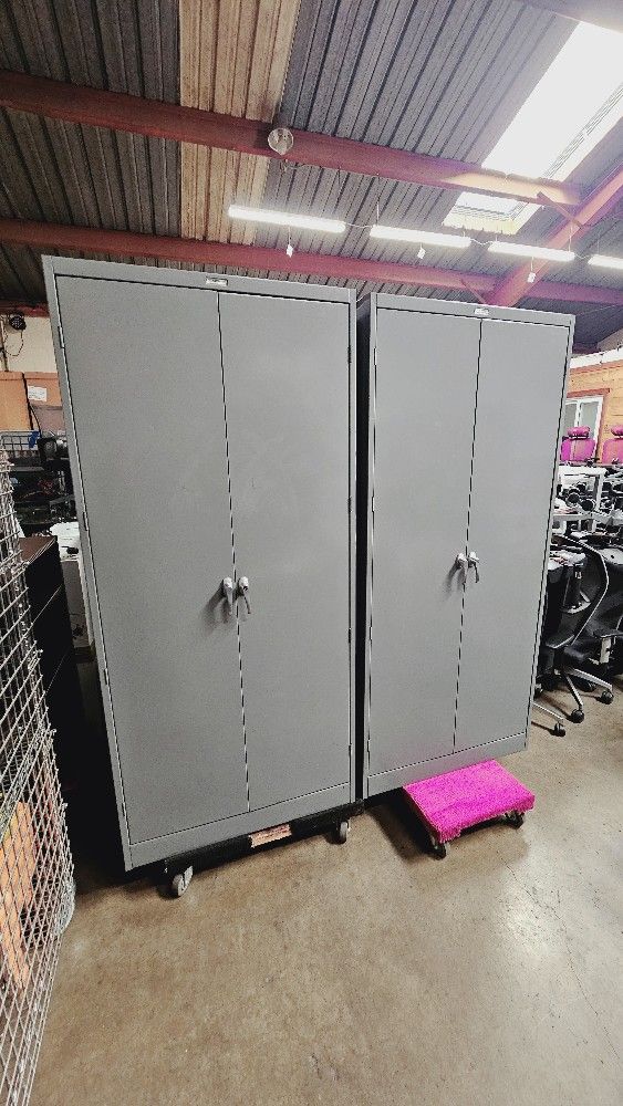 Uline Double Door Storage Cabinets
36x78x18