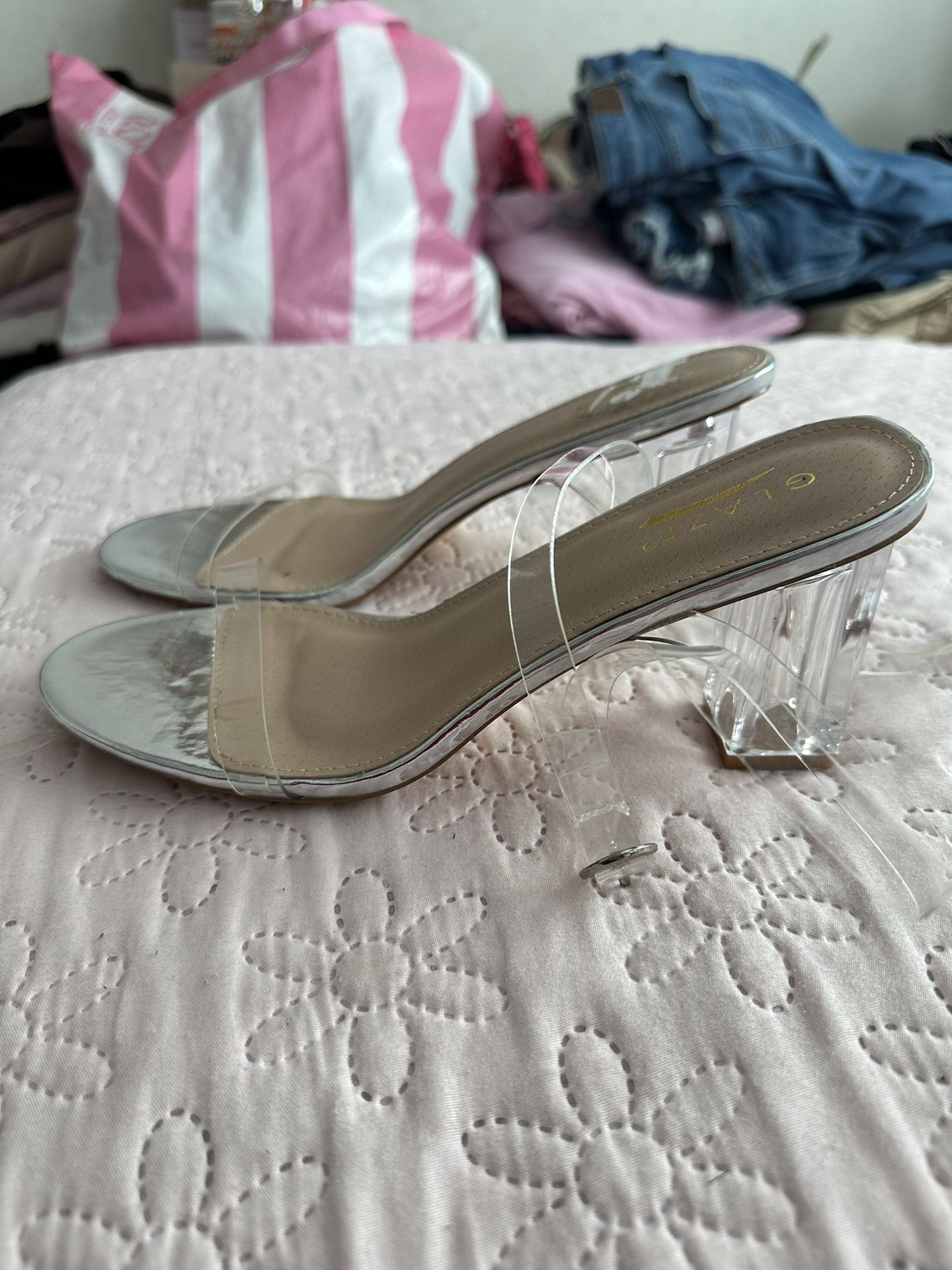 Clear Heels