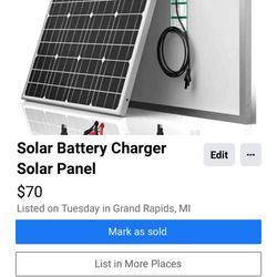Solar Battery Charger Solar Panel 