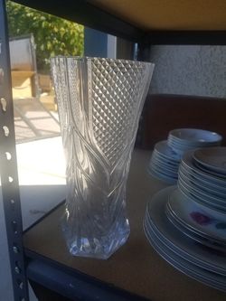 Crystal vase