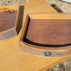 Pair of Reclaimed Small Wooden Drawers