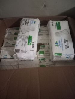 BOX OF FEMALE PADS