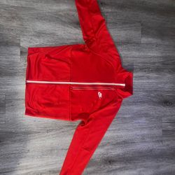 Red Nike Zip-up Jacket