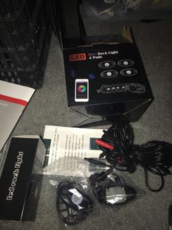 Led RGB 4 rock light