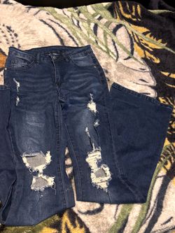 Flared jeans