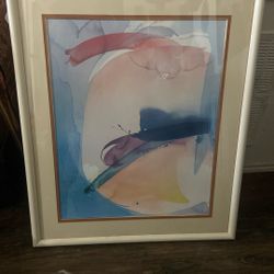 Watercolor Framed Print 