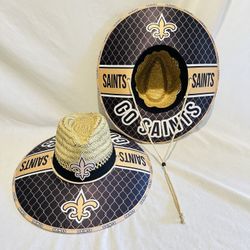 New Orleans Saints Straw Hat great Gift 🎁 order now (I also have other Teams)