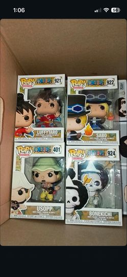 One Piece Funko Pop Set 