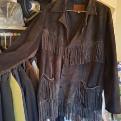 Mountain Men Buckskin Cowboy Coat