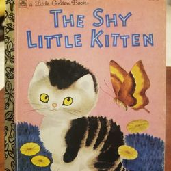 Little Golden Book #312-10/#312-30 The Shy Little Kitten