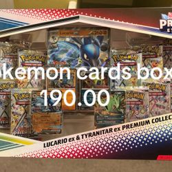 Pokemon Cards Box 