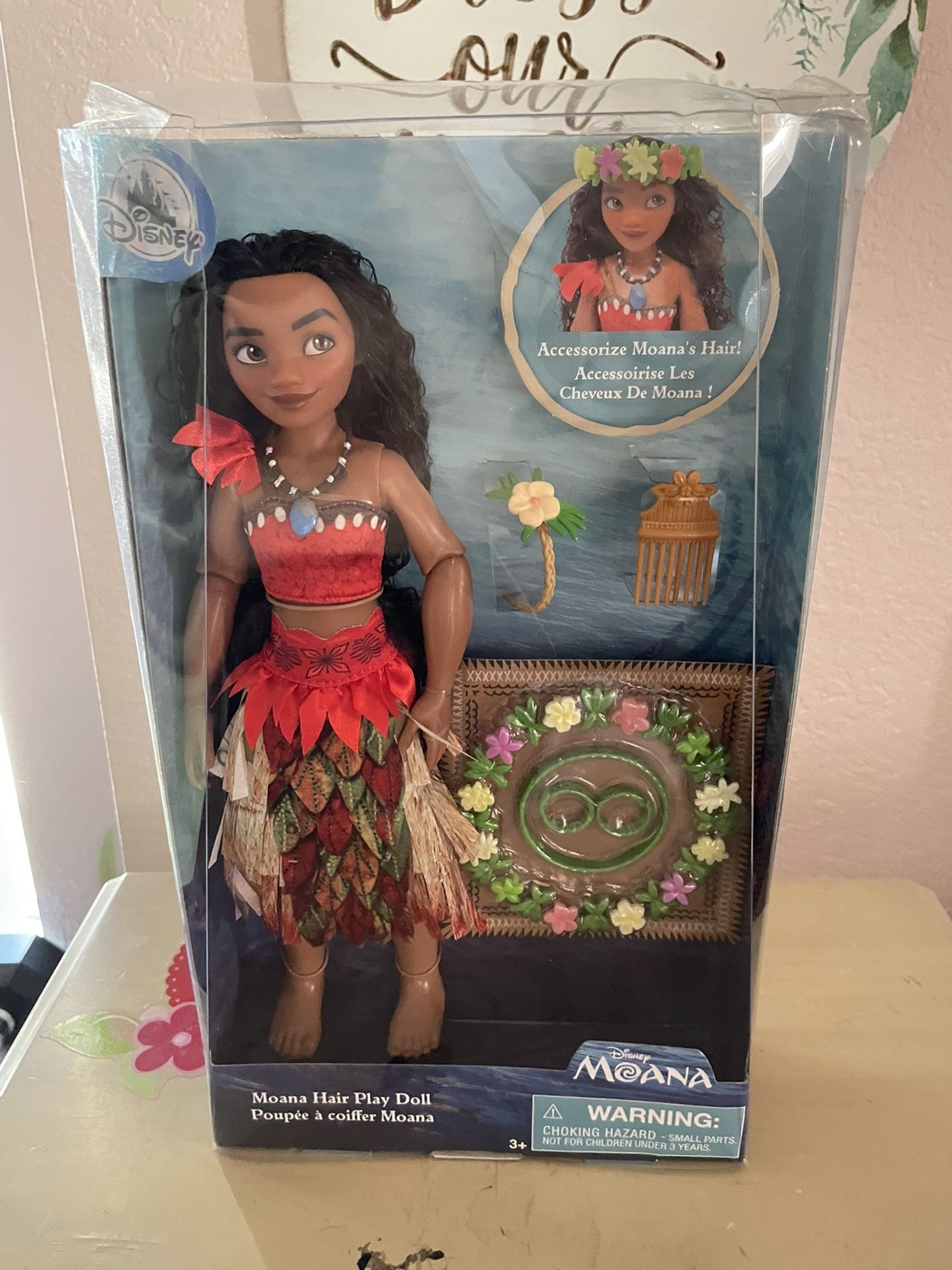 Moana Hair Barbie Doll 