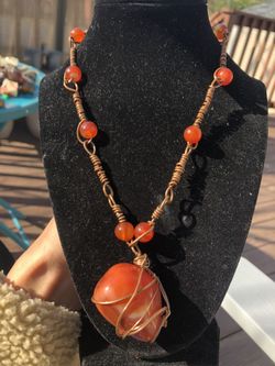 Carnelian Necklace 