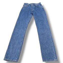 Levi's 501 Jeans Size 23 W23"xL29." Levi's Premium Jeans Slim Straight Leg Jeans Button Fly Measurements In Description 