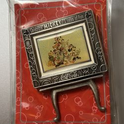 Coca Cola Celebrates Mickey 75 Years With Walt Disney Mini Easels Frames