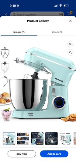 Brand new 6.5 QT Electric Stand Mixer Tilt-Head Kitchen Stand Mixer, Dough Hook