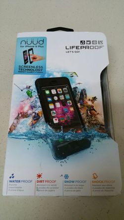 Lifeproof nuud iPhone 6 Plus, Blk