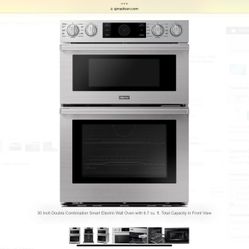 Dacor 30” Microwave Oven Combo 