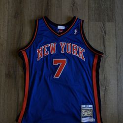 New York Knicks authentic Melo jersey