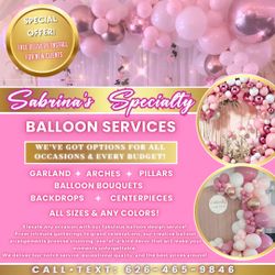 Balloon Decorations & Arrangements 