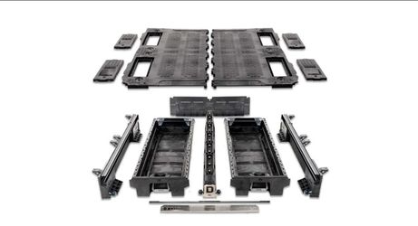 Truck bed storage system Decked