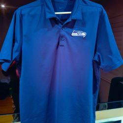 Nike Seahawks DRI-FIT Men’s Polo Shirt (Large)