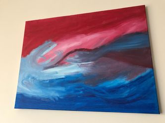 Original acrylic painting 24 x 18