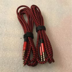 2 Auxiliar Cable Brand New #16 5ft