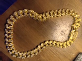 Iced Out Cuban Link Chain Necklace