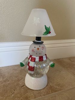Christmas Snowman Snowglobe
