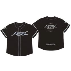 Seventeen New World Tour 2026 Official Merch Baseball Jersey (XL)